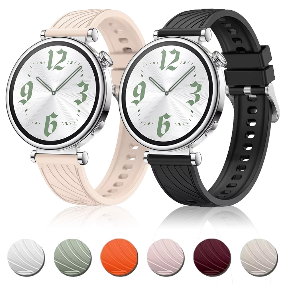 Titan Smartwatch Accessories - 화웨이 워치 GT7-6-5-4 41mm용 18mm 실리콘